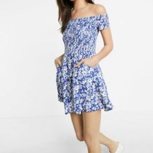 Express smocked top dress